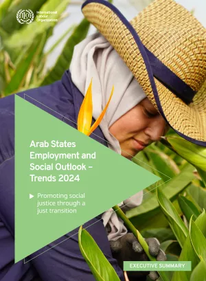 Arab States Employment and Social Outlook 2024 cover